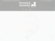 Tablet Screenshot of mcneicewheeler.com